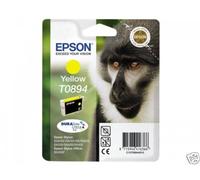 CARTOUCHE EPSON T0894 JAUNE / singe ouistiti t089 pas cyan magenta noir noire