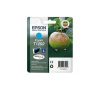 CARTOUCHE EPSON T1292 CYAN BLEU / T129 pomme pas renard noire jaune magenta