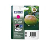 CARTOUCHE EPSON T1293 MAGENTA / T129 pomme rouge pas renard noire cyan jaune