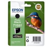 Epson t1591 - photo noire - original - cartouche d'encre
