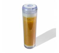 Cartouche filtrante 10" universelle pour système d'eau, résine, charbon actif, céramique anticalcaire, sédiments, corde, blocs, granulés UDF/CTO/PP/PPW - Remplacement (résine catonique)