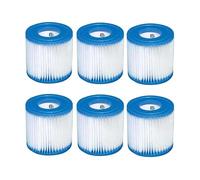 Cartouche Filtrante 29007E, Compatible Avec Les Pompes Intex 28601 Et 28602 (330 GPH), Pièce De Rechange For Spa Et Piscine(6pcs)