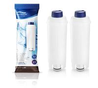 Cartouche filtrante à eau Aqualogis pour machine à café DLSC002 avec adoucisseur à charbon actif, compatible avec Delonghi ECAM, Esam, ETAM, BCO, EC. Produit :