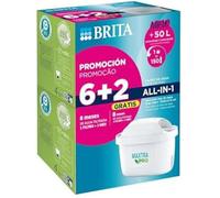Cartouche Filtrante - BRITA - Maxtra Pro All-in-One - Pack de 8 - Maille Extra Fine - Charbon Actif