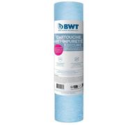 Cartouche filtrante BWT - B.SECURE - anti-impuretés 25µm - antibact - Compatible avec tous les filtres 10""