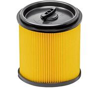 Cartouche filtrante de rechange avec couvercle à baïonnette pour aspirateur sec et humide Parkside PNTS 23E, 1250, 1300, 1400, 1500 A1, B1, B2, B3, C1, C3, C4, D1, D3, E2, E4, F2, F5