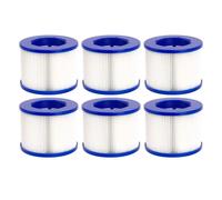 Cartouche Filtrante De Type Vi Pour Spa, Compatible Avec Dean Max Spa Et La Plupart Des Jacuzzi, Piscine De Massage, Piscine ,6 Pcs
