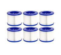 Cartouche filtrante for spa, compatible avec Gymax, spas et la plupart des jacuzzis, piscines de massage, piscines gonflables et piscines de natation.(6pcs)