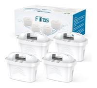 Cartouche Filtrante - GÉNÉRIQUE - Brita Maxtra Plus - Réduction Chlore - Réduction Calcaire - Pack de 4