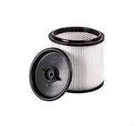 Cartouche filtrante pour aspirateurs KARCHER WD 1 Classic et WD 1 Wet & Dry avec grande capacité de rétention de la poussière et système de libération rapide pour l'entretien