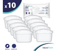 Cartouche Filtrante pour Carafe Aquafloow - BRITA MAXTRA+ - Paquet de 10
