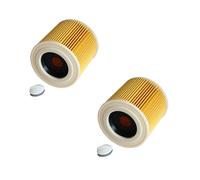 Cartouche filtrante pour Karcher A2004 A2204 - Lot de 2