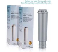 Cartouche Filtrante pour Krups Claris F088 machines à café, Filtres à eau compatible avec Melitta, Nivona NIRF-700 (2 paquets)