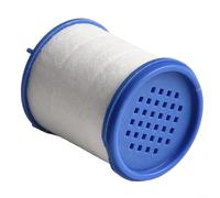 Cartouche filtrante purificateur d'eau pour installations de douche - Support en coton polypropylène pour enlever la rouille, le sable et les contaminants particulaires (1 pièce)