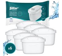 Cartouche filtrante - SILLAR - cartouche Lot of 2 - Remplacement pour Brita Maxtra, Style, Merella Cool, Mavea Elemari