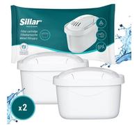 Cartouche filtrante - SILLAR - cartouche pour Brita - Lot of 2 - Remplacement pour Brita Maxtra, Style, Merella Cool, Mavea Elemaris