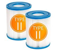 Cartouche Filtrante Type II For Spa De Piscine, Compatible Avec Bestway Flowclear II Et Lay Z Spa, Références 58094, 58383, 58386, 58117 Et 58386GS(2PCS)