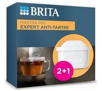BRITA Cartouches filtrantes Maxtra Pro Expert anti-tartre Pack 2+1
