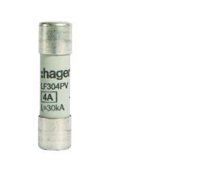Cartouche fus.10x381000VDC 4A - HAGER LF304PV