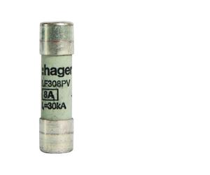 Cartouche fus.10x381000VDC 8A - HAGER LF308PV