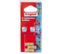 Legrand Cartouche fusible sans voyant 10 A 8.5x23 mm