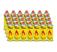 Alpen Camping Butane Lot de 28 cartouches de gaz de 400 ml pour réchaud à gaz, réchaud de camping, chalumeau Bunsen 400 ml EN417 (28)