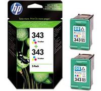 Cartouche HP 343 Bi-Pack (CB332EE) Pack G
