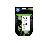 Cartouche HP 343 couleur (cyan, magenta, jaune)