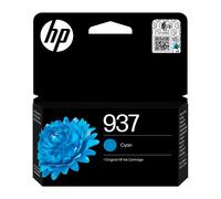 Cartouche HP 937 couleurs séparées pour imprimante jet d'encre - cyan