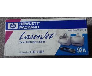 Cartouche HP No 92A HP92A HP 92A Noir Schwarz (C4092A)