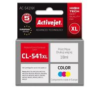 Cartouche imprimante Activejet Encre AC-541NX (remplacement Canon CL-541XL Suprême 18 ml cyan, jaune, magenta)