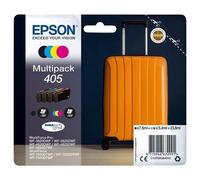 Cartouche imprimante - EPSON - 405 C13T05G64020 - Cyan, magenta, jaune, noir - Pack de 4 - 23,8ml