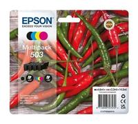 Cartouche imprimante - EPSON - 503 502 Binoculars C13T09Q64010 - Cyan, magenta, jaune, noir - Pack de 4 - 14,5ml