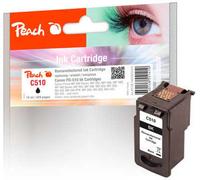 Cartouche jet d'encre Peach Canon PG-510, 420 pages, compatible - noir