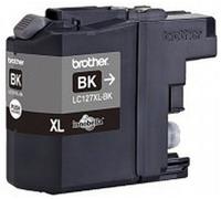 Cartouche LC 127 Noir Compatible pour Borther, DCP-J4110 W mFC-j4410, J4510 J4610, j4710D LC127 Capacit '30 ml