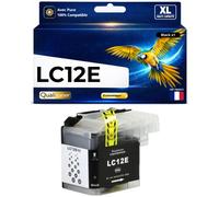 Cartouche LC12E LC12 EB compatible pour Brother MFC J6925DW Noir Haute capacité avec puce 2500 pages