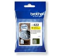 Cartouche LC422Y - BROTHER - Jaune - 550 p - Pour Business Smart MFC-J5340DW, MFC-J5345DW, MFC-J5740DW, MFC-J6540DW et MFC-J6940