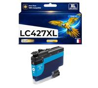 Cartouche LC427XL LC427 XL Compatible pour Brother HL J6010DW MFC J5955DW MFC J6955DW MFC J6957DW MFC J6959DW Cyan Haute capacité avec Puce 5000 Pages