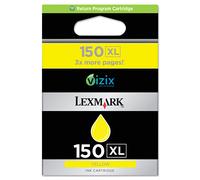 CARTOUCHE LEXMARK 150XL JAUNE + CADEAU / 14n1618 14n168e yellow cartdrige 150 xl