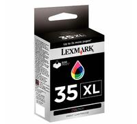 CARTOUCHE LEXMARK COULEUR ORIGINALE N° 35XL / 18c0035e dorigine pas 35 34 xl