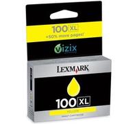 Cartouche Lexmark No 100 XL (14N1071B) Jaune Jaune G