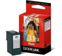 CARTOUCHE LEXMARK PHOTO 100% NEUVE N° 31 / 18c0031e