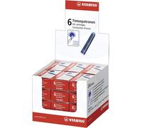Cartouche - Lot X 144 Recharges Standard Pour Stylo Plume - Encre Effaçable - Bleu