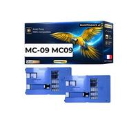 Cartouche maintenance compatible Canon MC-09 1320B012 - Pack de 2