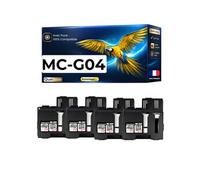 Cartouche maintenance MC-G04 - Pack de 4 - Transparent - Haute capacité - Compatible pour Canon GX1040 GX2040