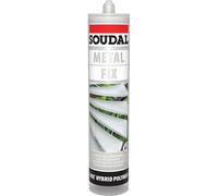 Mastic-colle polymère - pour matériaux lourds - 290 ml - Métal FIX SOUDAL