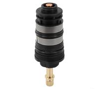 Cartouche Mitigeur Laiton Remplacement pour robuste Cartouche(B) | Laiton massif, finition noire, pour robuste, longue durée, anti-, pièce durable