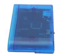 Cartouche Multi-Jeux avec Technologie de Sauvegarde Intelligente pour Mega Drive, Consoles Système Maître pour les Fans de Jeux Rétro (BLUE)