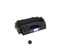 - Cartouche Noir CF280A 80A compatible avec HP LaserJet Pro 400 M401dn/425dn