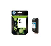 Cartouche d'encre HP 45 - 930 pages - 1 Pack - Noir